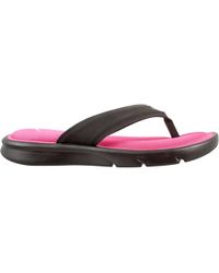 Nike S Ultra Comfort Thong Synthetic Sandals - Lyst