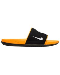 steelers nike slides