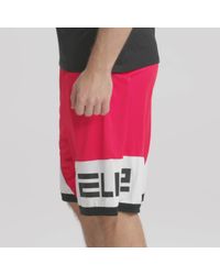 nike men's dry elite block basketball shorts
