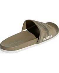 adidas slides tan