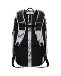 nike elite backpack white