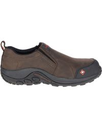 merrell work jungle moc leather composite toe