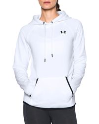 under armour hoodie women white