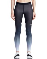 Women's pro hyperwarm fade printed tights Clearance