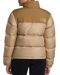 The North Face Eco Nuptse Puffer Jacket In Khaki Natural Lyst
