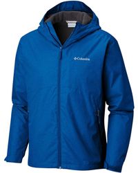 Columbia Blue Rainie Falls Jacket for men