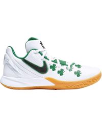 kyrie white and green
