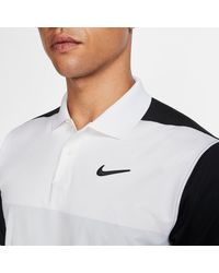 nike men's vapor color block golf polo