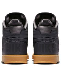 Nike Neoprene Court Borough Mid Winter Shoes In Dark Grey Gray For Men Lyst Nike Neoprene Court Borough Mid Winter Shoes In Dark Grey Gray For Men Lyst