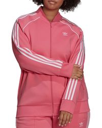 adidas pink blue jacket