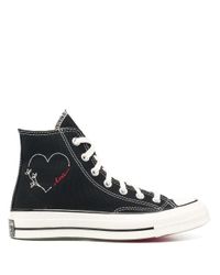 converse embroidered hearts