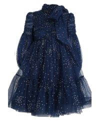 rhythm ruched glitter mini