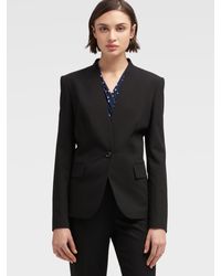 dkny blazer womens