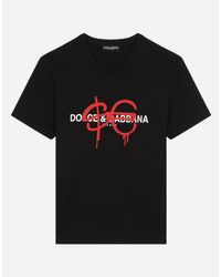 Dolce \u0026 Gabbana Cotton Sfera Ebbasta X Dolce\u0026gabbana T-shirt in Black for  Men | Lyst