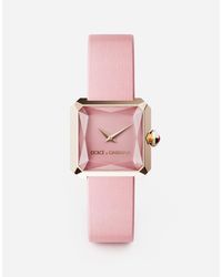 d&g leather watch