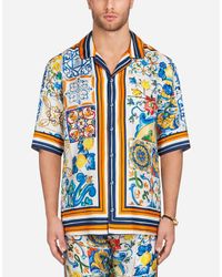 camicia dolce e gabbana uomo