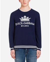 Suéter Dolce \u0026 Gabbana DG AMORE DNA Pullover Hombre Negras | Balardí