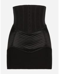 Dolce & Gabbana Dolce&Gabbana Skirt With Corset-Style Detail
