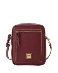 Dooney & Bourke Red Saffiano Camera Crossbody