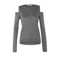 Dorothee Schumacher Gray Shimmer & Sheen Pullover 1/1