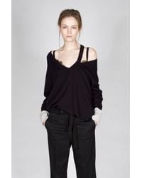 Dorothee Schumacher - Black Elegant Ease Pullover 1/1 - Lyst