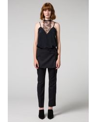 Dorothee Schumacher - Black Cool Ambition Classic Loose Fit Pants + Peplum - Lyst