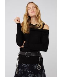 Dorothee Schumacher - Black Soft Surprise Pullover O-neck 1/1 - Lyst