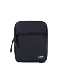 lacoste square crossover bolsa black