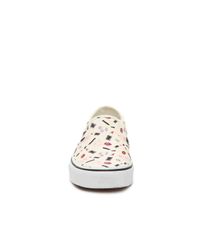 vans asher makeup slip on