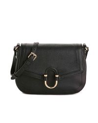 Vince Camuto Black Jonna Leather Crossbody Bag