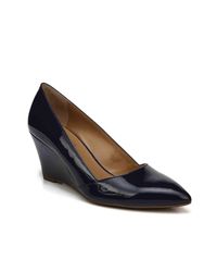 franco sarto frankie wedge pump navy