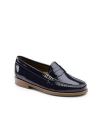 whitney weejuns patent loafer