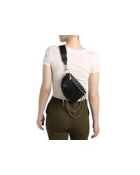 steve madden belt bolsa black