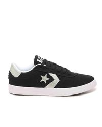 Converse Satin Point Star Ox Shoes - Black - Lyst