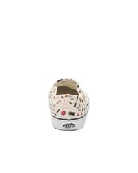 vans asher lipstick print