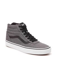 gray van high tops