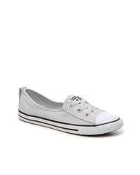 Converse Canvas Chuck Taylor All Star Dainty Ballet Slip-on Sneaker in Grey  (Gray) - Lyst