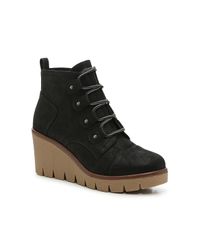 mia baylie wedge bootie