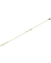 Anne Sisteron - 14kt Yellow Gold Diamond Arrow Bracelet - Lyst