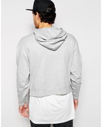 Cropped mens hoodie Clearance