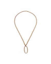 Lulu Frost - Metallic Plaza Large Number 0 - Lyst