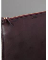 Paul Smith Burnished Leather Ipad Case In Pink Purple Brown For Men Lyst Paul Smith Burnished Leather Ipad Case In Pink Purple Brown For Men Lyst