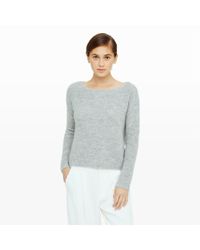 Club Monaco | Gray Sabreen Alpaca Sweater | Lyst
