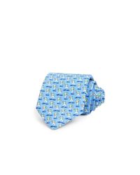 Vineyard Vines | Blue Football Player Classic Tie for Men | Lyst