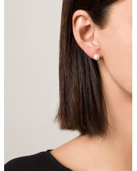 Nektar De Stagni | Metallic Pearl & Onyx Earrings | Lyst
