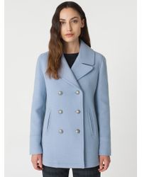 jigsaw blue coat