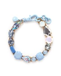 J.Crew | Multicolor Mixed Stone Bracelet | Lyst