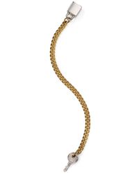 Marc By Marc Jacobs | Metallic Round & Round Hole Hearted Chain Bracelet | Lyst