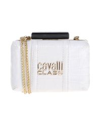 Class Roberto Cavalli White Handbag