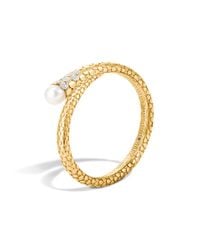 John Hardy | Metallic Dot Kick Cuff | Lyst